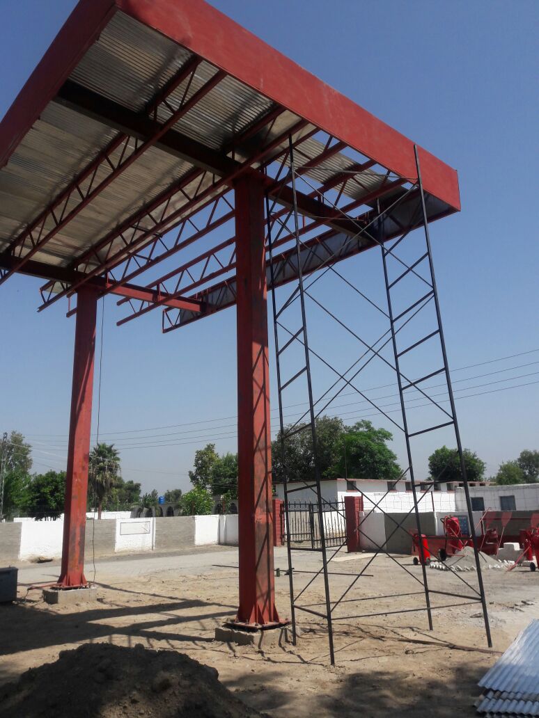 Steel Canopy Fabrication